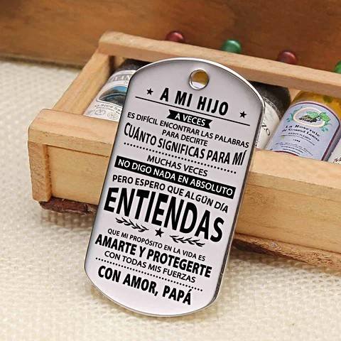 Llavero Grabado Para Hijo